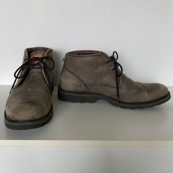 Gray Taupe PIKOLINOS LIGHT Lace Up Ankle Boots 41 / 8 - Picture 1 of 8